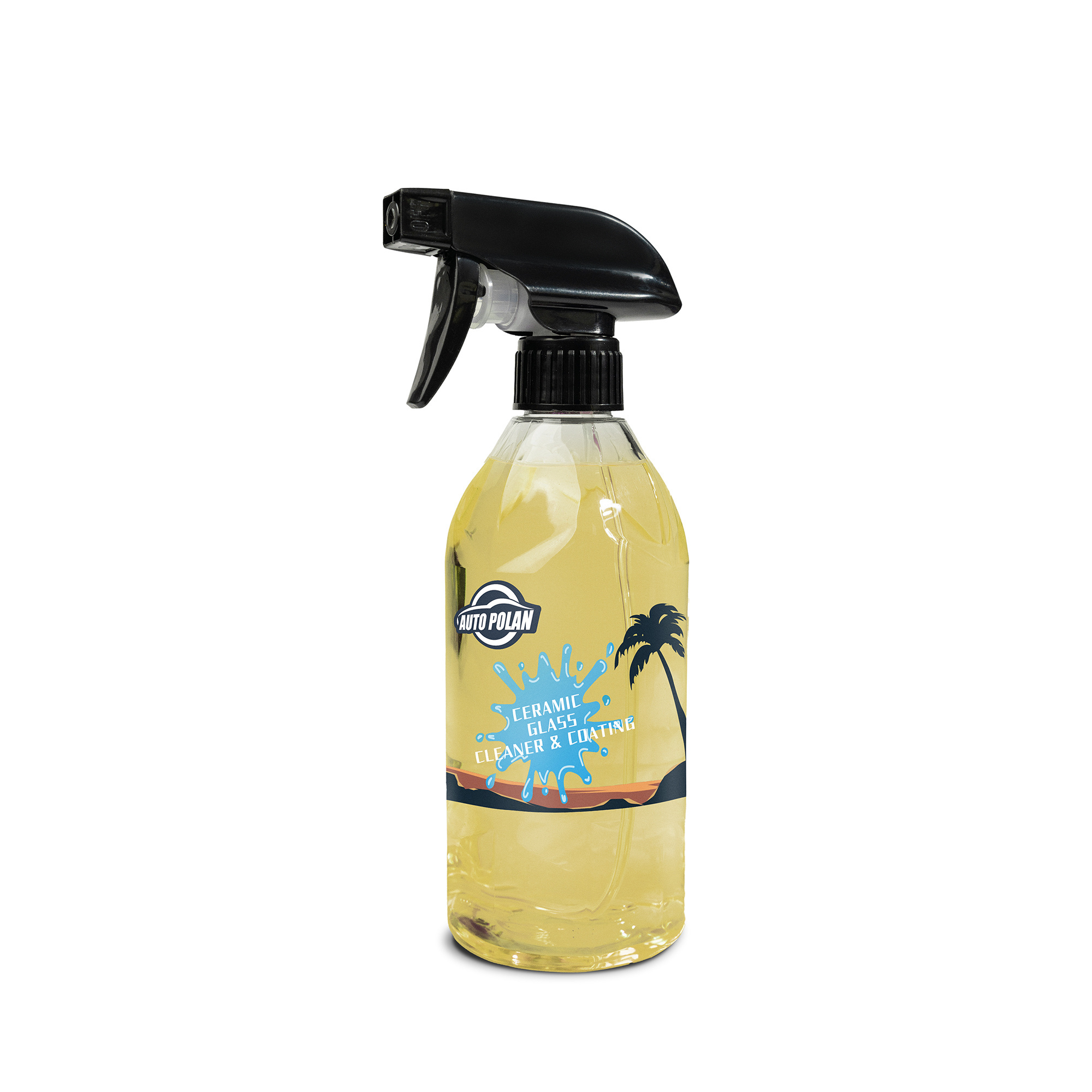 Autoppolan High Quality Ceramic Glass Cleaning and Quick Coating Spray for Car Window Shine Glass Ceramic Coating