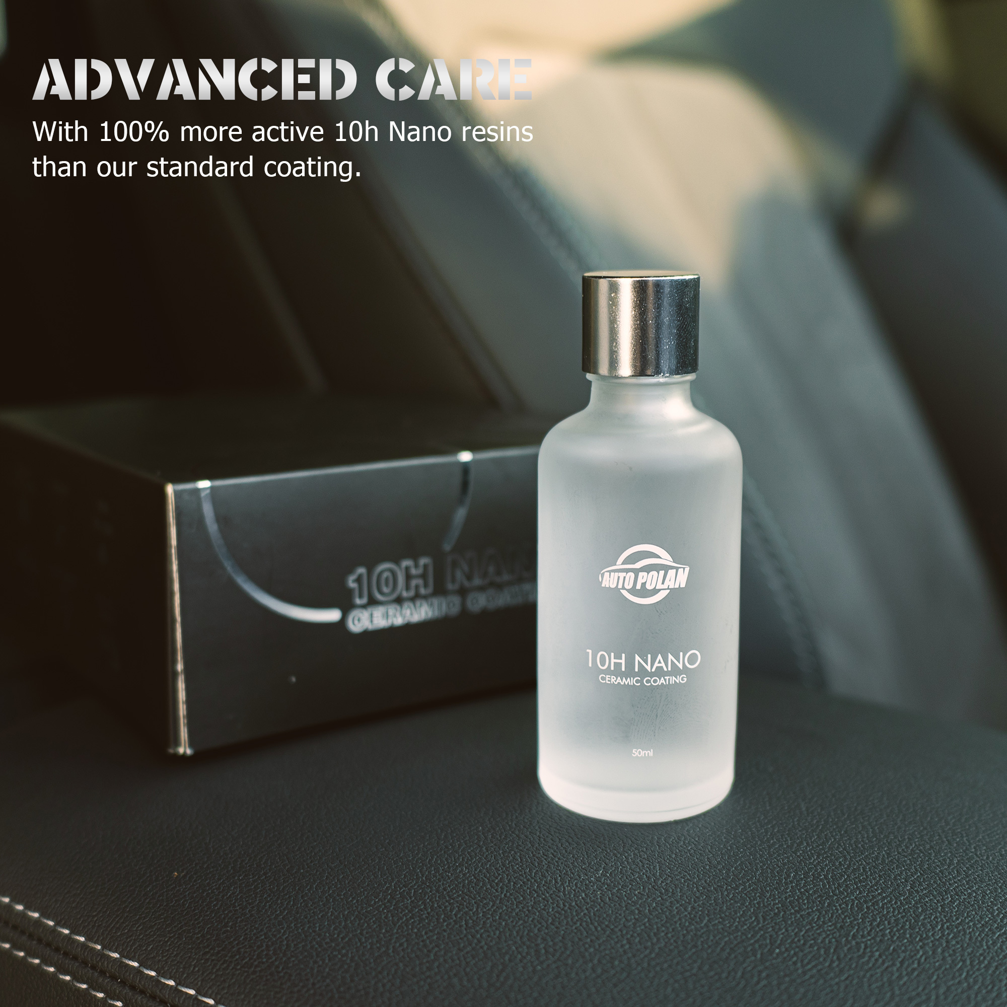 Anti-UV Car H9/H10 Coating Nano Ceramic Ceramic Waterproof Effective for Auto Paint Care and Maintenance