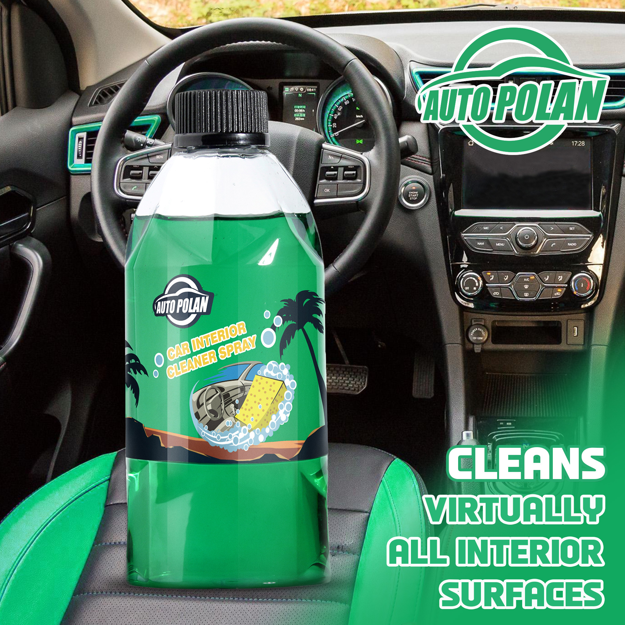 Multi Purpose Factory Wholesale 500ml Car Interior Agent All Multifunction Universal Foam Cleaner Spray For Car Interior Inside