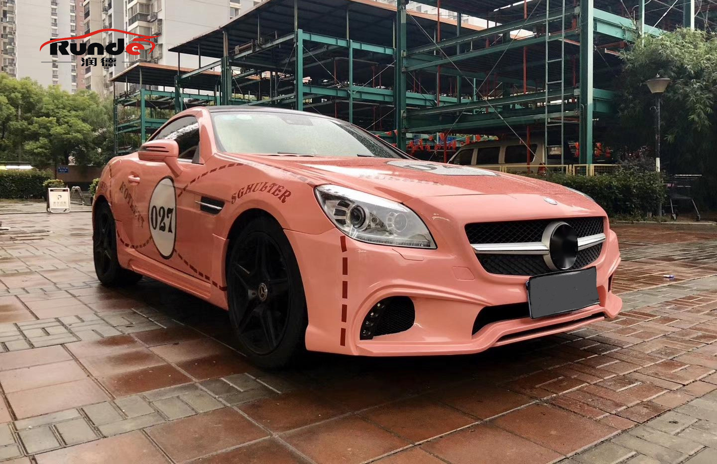 RD Fashionable Design Good Quality WD Style FRP Material Body Kit For 2011-2014 MERCEDES BENZ R172 SLK body kit