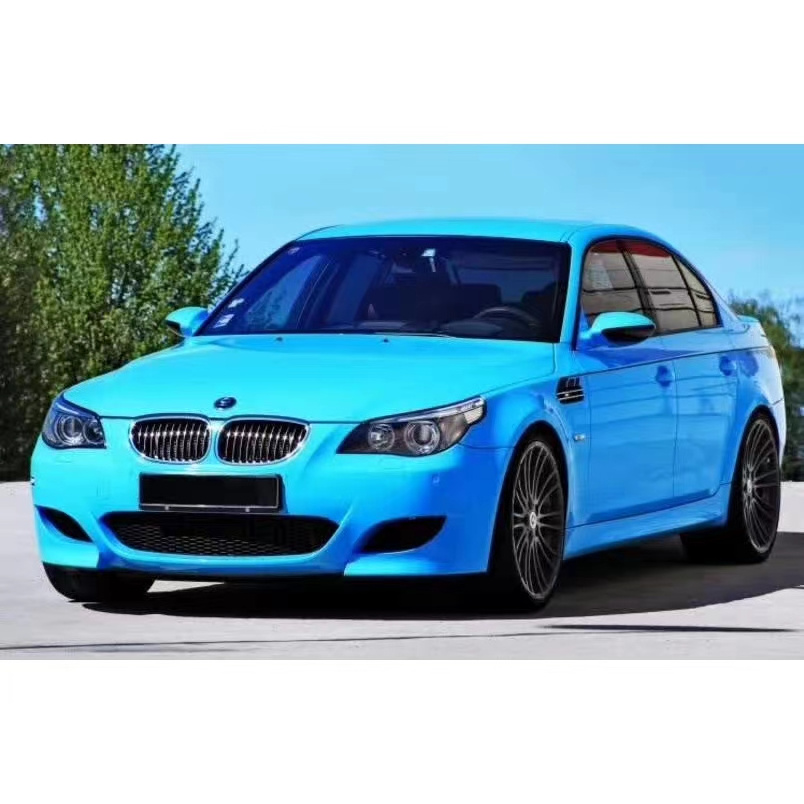 Runde Car Modification PP Material Body Kit With Front Rear Bumper Side Skirts For BMW 5 Series E60 Upgrade M5 Style Body Kit