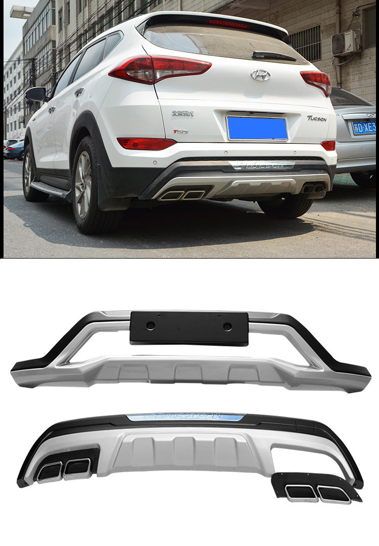 Runde Hight Quality Body Kit Bumpers For Hyundai Tucson 15-20 Body KitFront Rear Bumpers auto parts