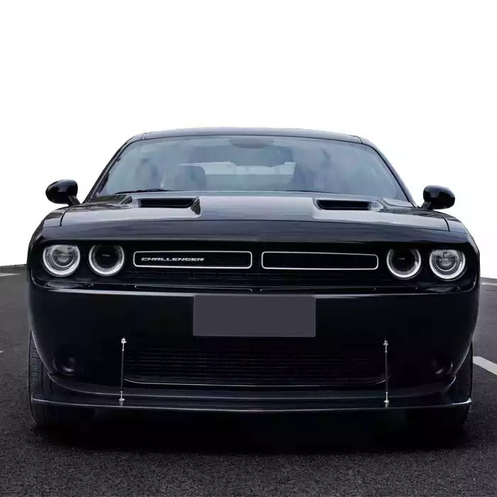 Runde Carbon Fiber Body Kit For Dodge Challenger Upgrade CT Style Front Lip Rear Diffuser Side Skirts High Quality