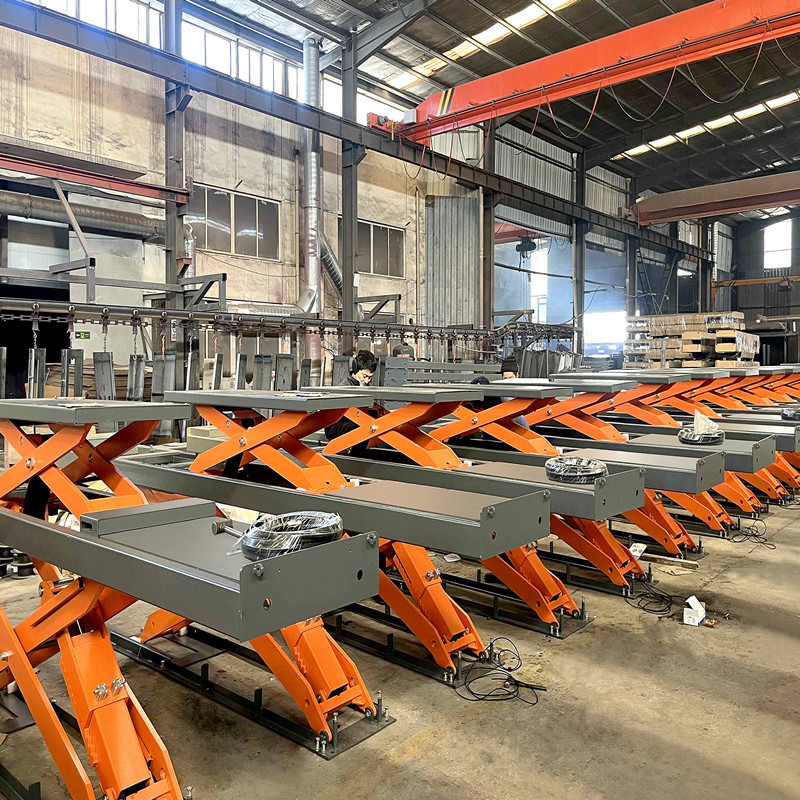 Best Price 4t Car Lift Car Repair Tools Ce Certification Car Scissor Lift In Ground