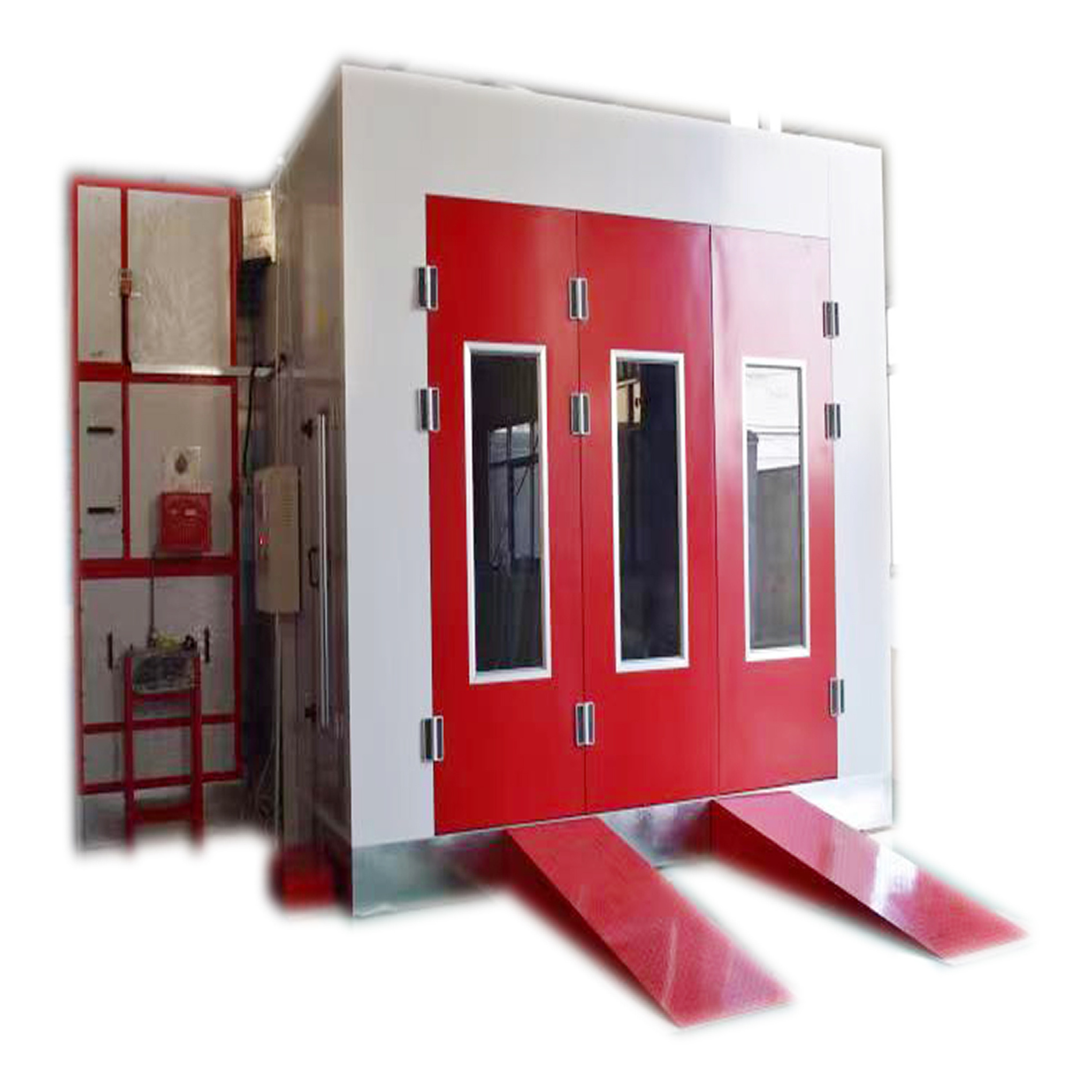 CE Approved Automatic Spray Tan Booth Spray Room Car Painting Oven For Sale