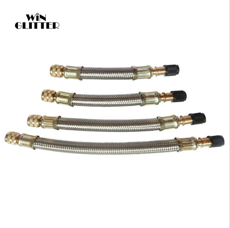 Hot Selling Excellent Air Tire Rubber Stem Brass Flexible Valve Extensions Tyre Repair Tools