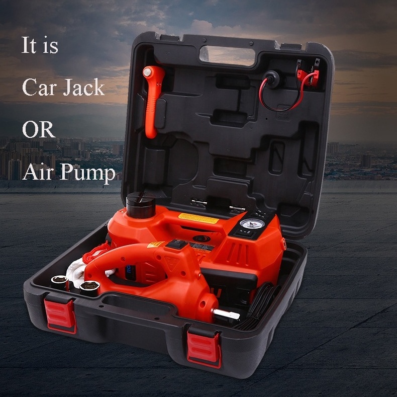 12v 3 in 1 Set Electric Hydraulic  Car Jack for Cars Tire Changing