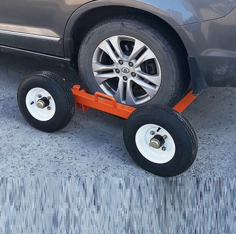 Cheap Pneumatic Tire Vehicle Shifter Positioning Wheel Dolly Positioning Wheel Dolly