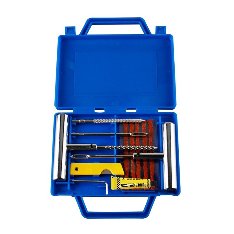 Truck Car Motorbike Tire Repair Tool Kit For Tubeless Emergency Tyre Fast Puncture Plug Repair