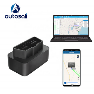 Autosali OBD Car Tracking Device With Fleet Monitoring OBD2 Mini Tracker GPS for Car Rental Telematics Mini Tracker