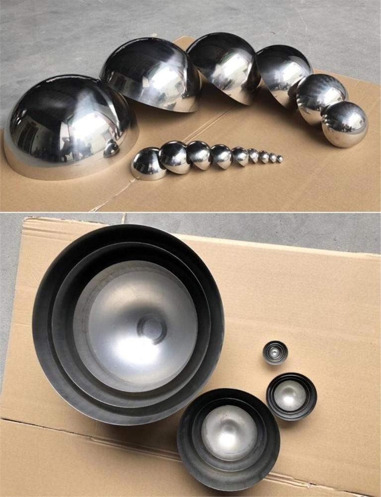 Stainless steel 304 half ball 36 hollow steel ball metal half sphere