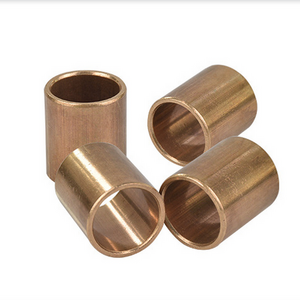 SAE430B Customized Quality Bronze Bushing, CAC304 HBsC4 solid bronze bush bearing, CuZn25Al5 brass copper alloy sliding bearing