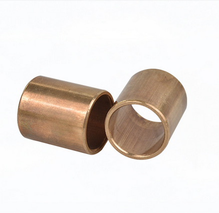 SAE430B Customized Quality Bronze Bushing, CAC304 HBsC4 solid bronze bush bearing, CuZn25Al5 brass copper alloy sliding bearing