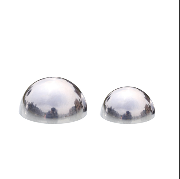 Stainless Steel Hollow Hemisphere/Half Steel Sphere, Half Metal Ball Hollow Steel Half Balls Mild Hemisphere