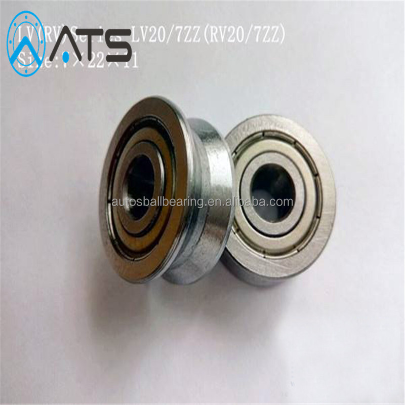 U,V grooved LV20/7 track roller bearing