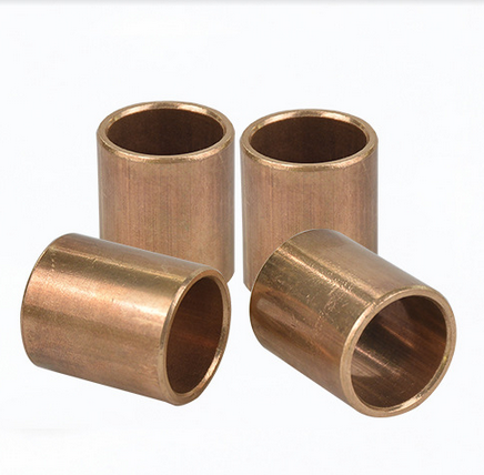 SAE430B Customized Quality Bronze Bushing, CAC304 HBsC4 solid bronze bush bearing, CuZn25Al5 brass copper alloy sliding bearing