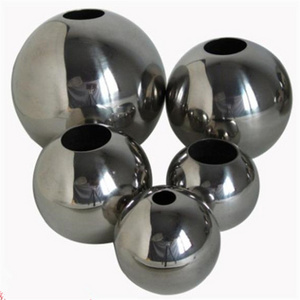 China wholesale products high precision stainless steel 304 half ball 36 hollow steel ball metal half sphere