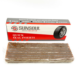 sunsoul ZQ0428 60pcs Tubeless Tire Repair Adhesive seal tire parchos para neumaticos sealer tyre