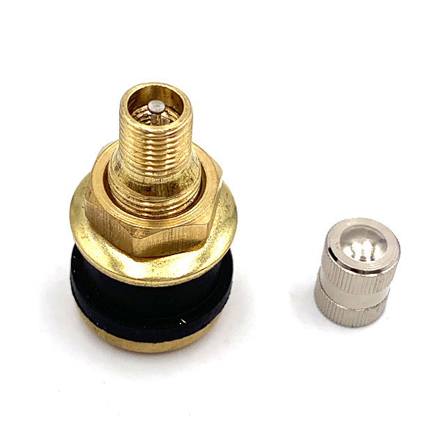 Sunsoul High Quality Straight Brass For Truck Tires Colored Bus Tyre Inflation Automotive Tire Valves tr573 trucks Stem