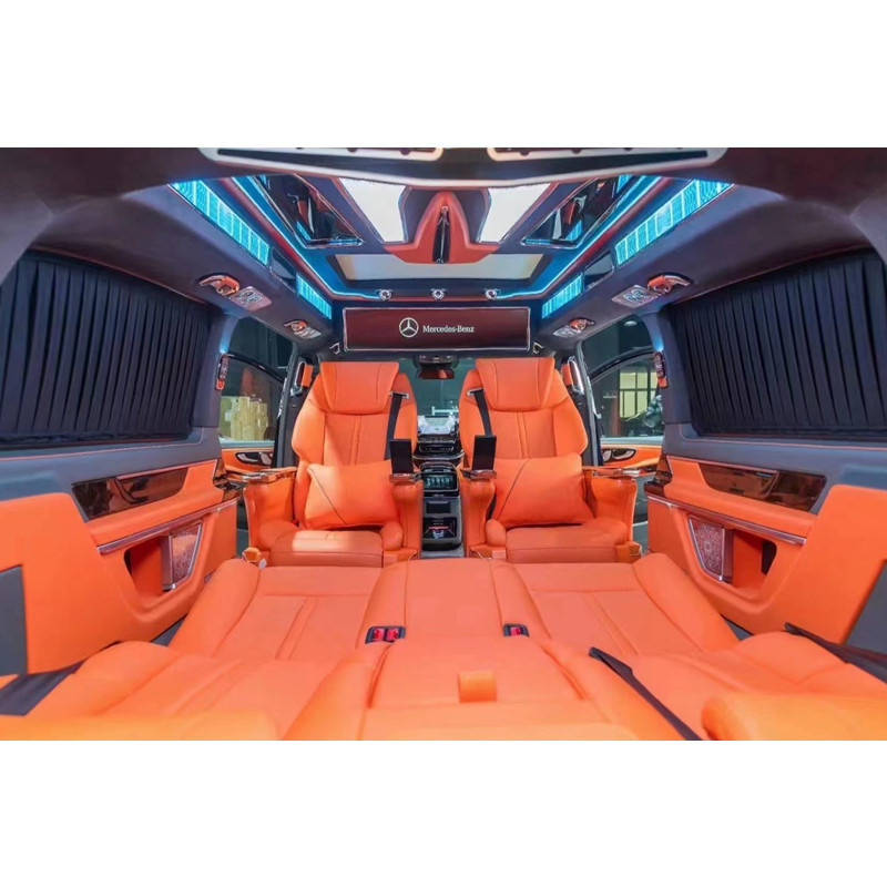 2022 Factory Sofa Bed Bench Seat/3 Seats Join Together For Mini Bus Luxury Vip Car Van Limousine Seat