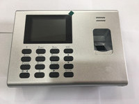 Factory Analog Punching Card Time Recorder Employee Fingerprint Recording Attendance Machine