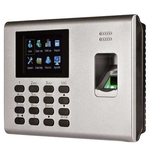 K40 RS232/485 Smart Card Time Clock Attendance System Standard Optical Sensor Fingerprint Attendance Machine ZkAutoTeco