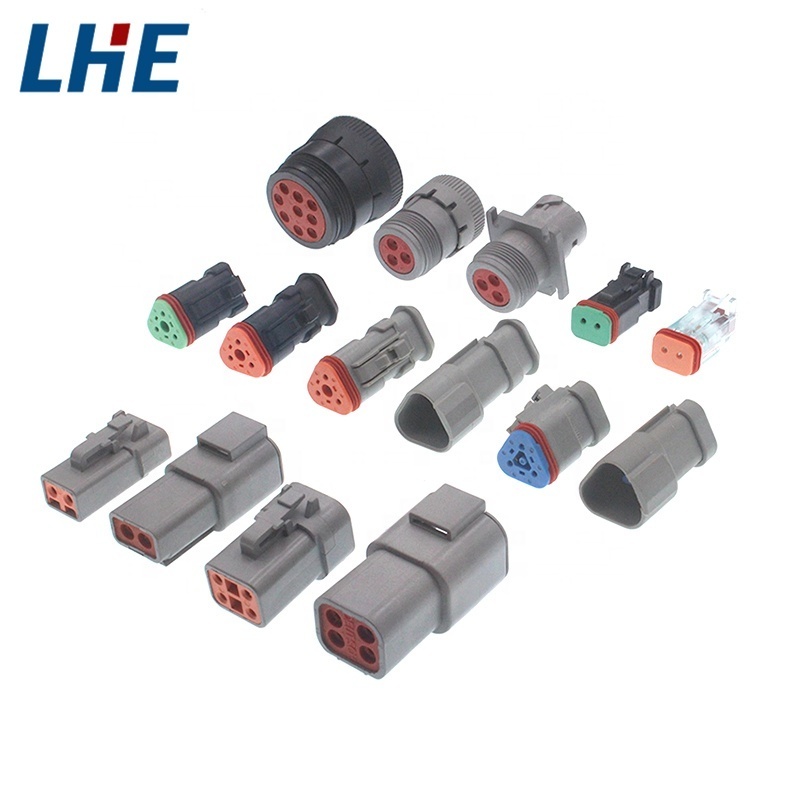 DT06-3S-E008 3 pin deutsch marine electric car obd cctv power 12v waterproof connector 32a