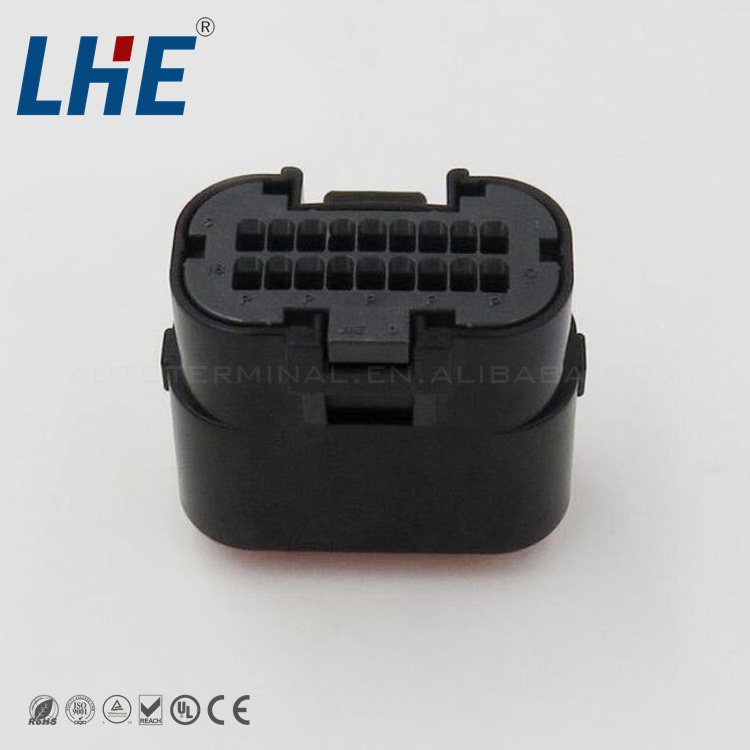 JAE 18 Pin MX23A18SF1 Female Ecu Connectors Pa66-Gf35 Connector