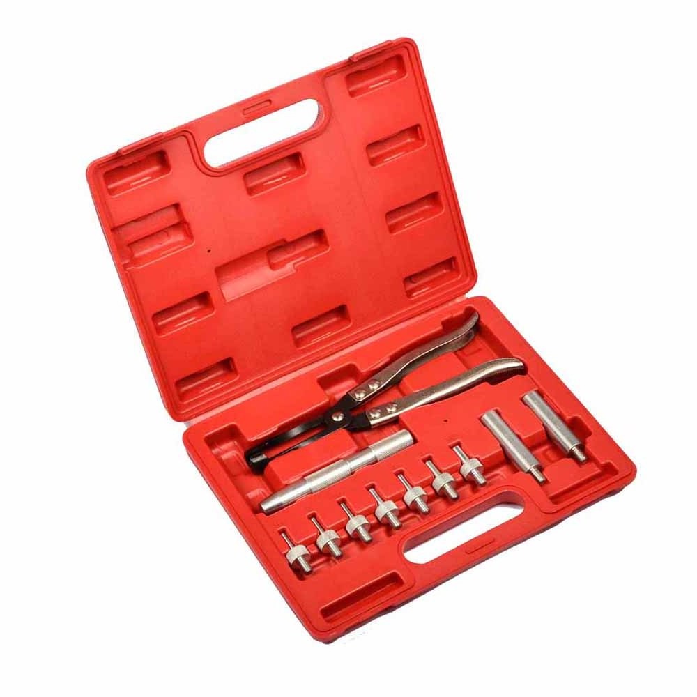 11 PCS Valve Spring Stem Seal Tool Remover and Installer Set Kit 10.8-14.8mm