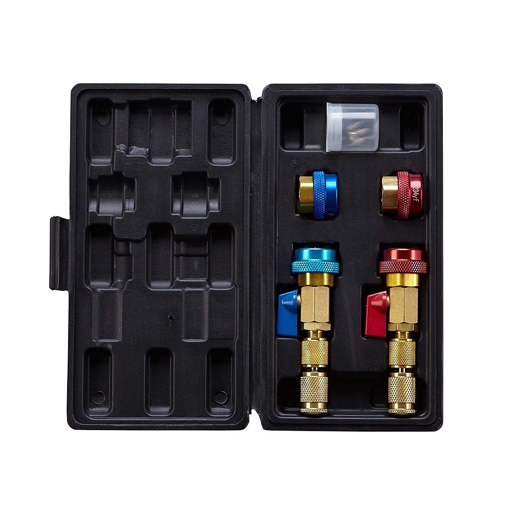 Automotive AC Valve Core Remover and Installer Tool Kit Set for JRA R134A R1234YF R22