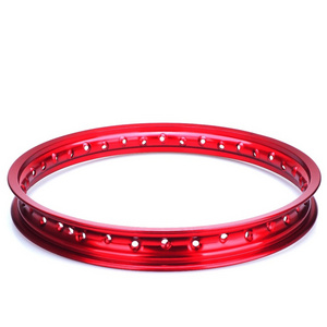 Red Aluminum Rims 21x2.15 Inch Motorcycle Wheel Rims WM 36 Holes for Sale