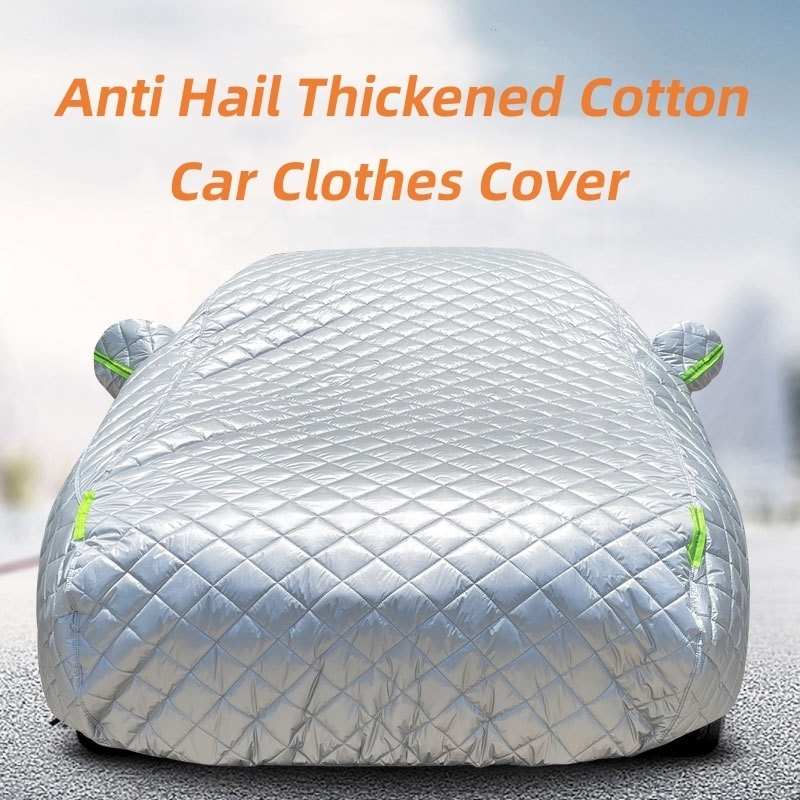 Full Body Anti Hail Thickening Outdoor Car Cloth Suv Sedan Hatchback Off-Road Mpv Car Snow Cover