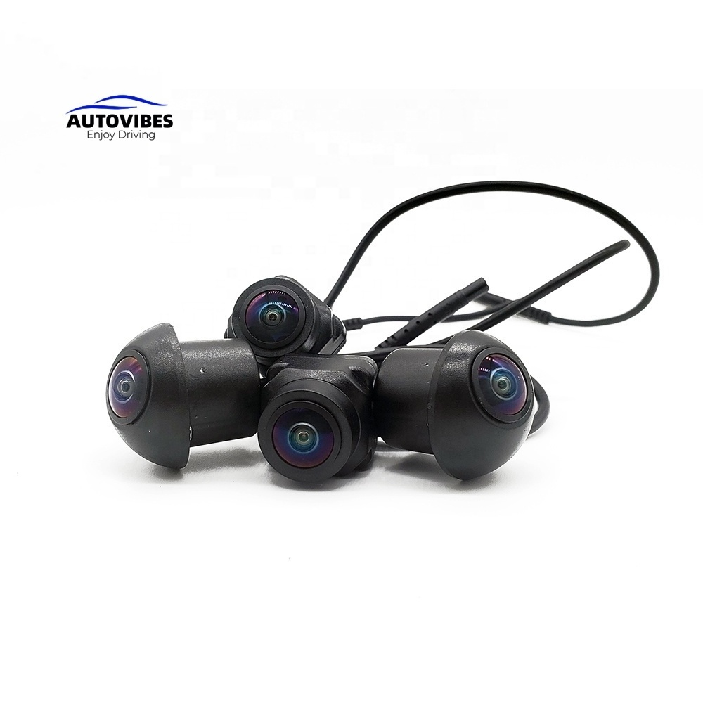 2D 3D Automatic Calibration 360 Car Camera Panoramic 360 Panoramic Car Camera Full Set Car Reverse Camera With Screen