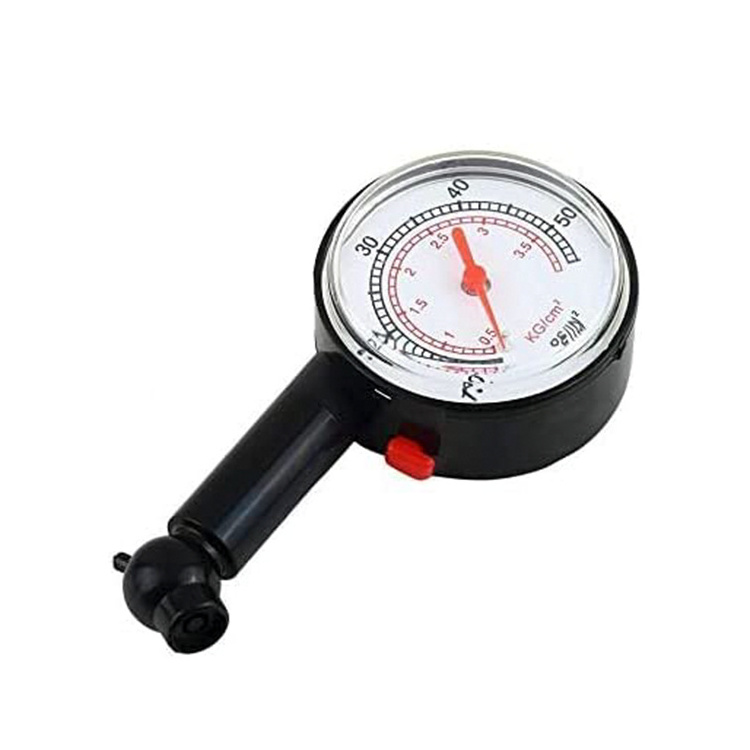 High-precision mechanical pointer tire pressure gauge Multi-function deflated car emergency mini tire pressure monitor