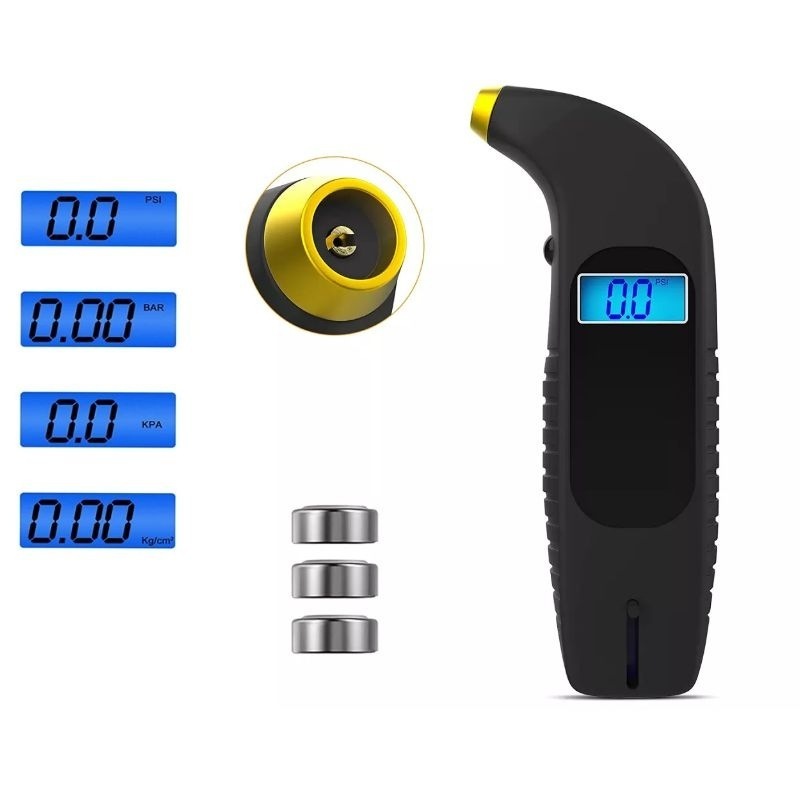 New Design  High Precision Digital Auto Power Off ABS Capable Testing Tread depth Car Tire Pressure Gauge