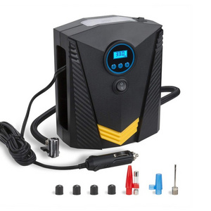 Portable 12V DC 120W automatic tyre Air Compressor Pump Auto tire Inflator for Car bike Bicycle