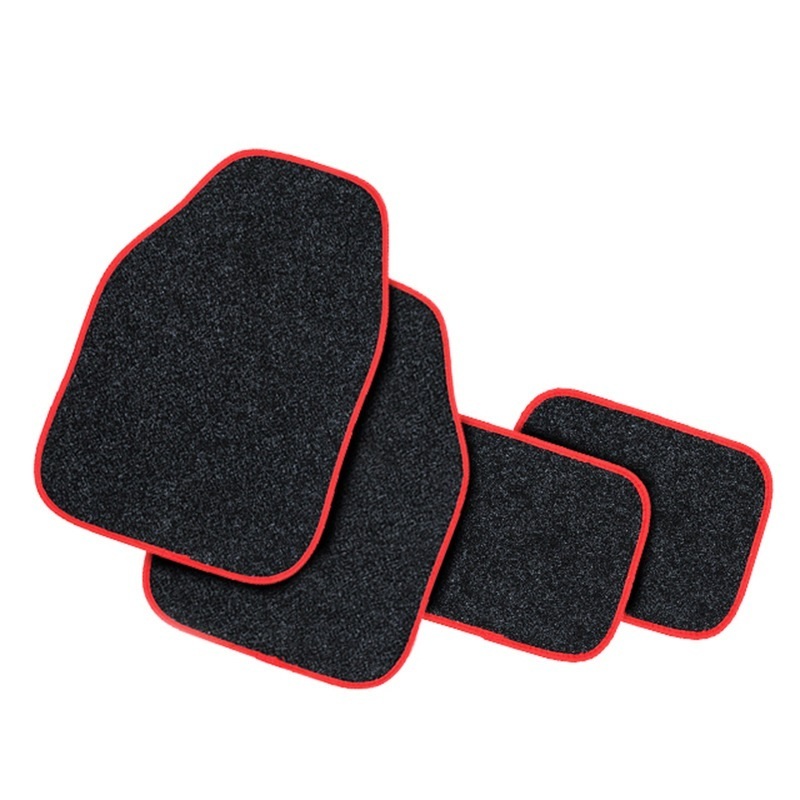 Carpet striped blanket Car Mat Wear-resistant and flame-retardant scraping rubber sole is fully surrounded Floor Car Mats