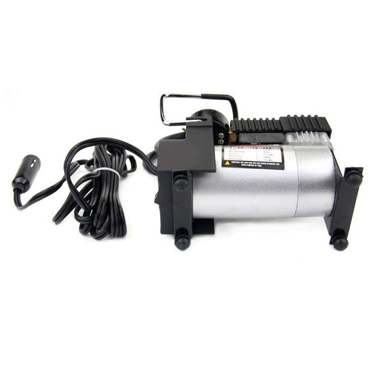 High quality heavy duty double cylinder tyre inflator portable mini electric air pump 12v car air compressor tire inflators