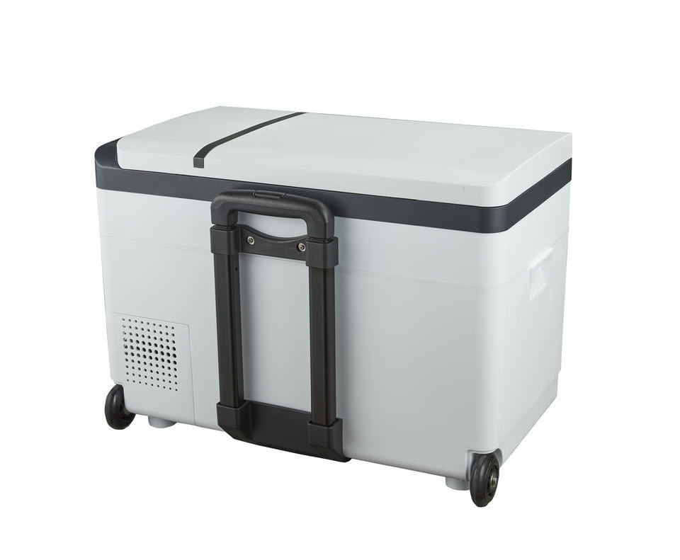 Easy to Use AC 110-220V DC 12/24V Mini Bar Outdoor Camping With Wheels Portable Compressor Car Refrigerator