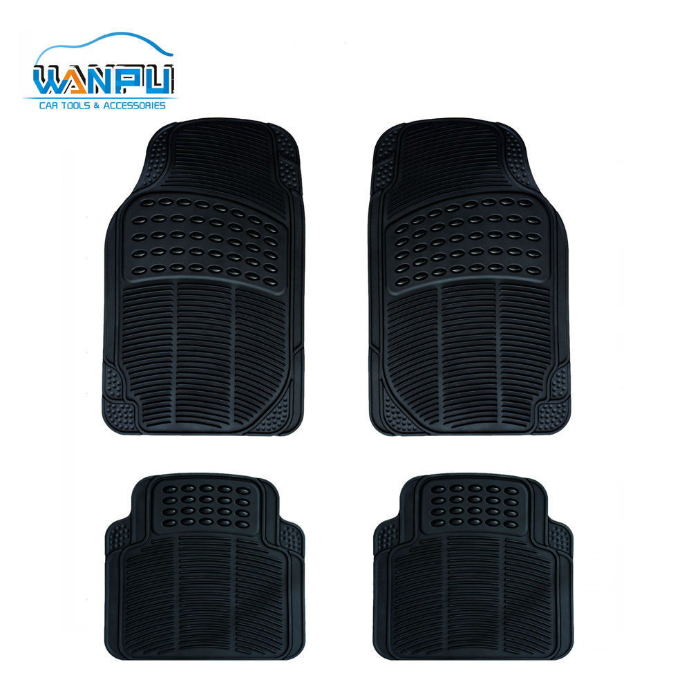 Factory wholesale Durable Car Floor Mats Decorative Rubber Anti Slip PVC Custom Car Mat Easy to Clean Car trunk Mat