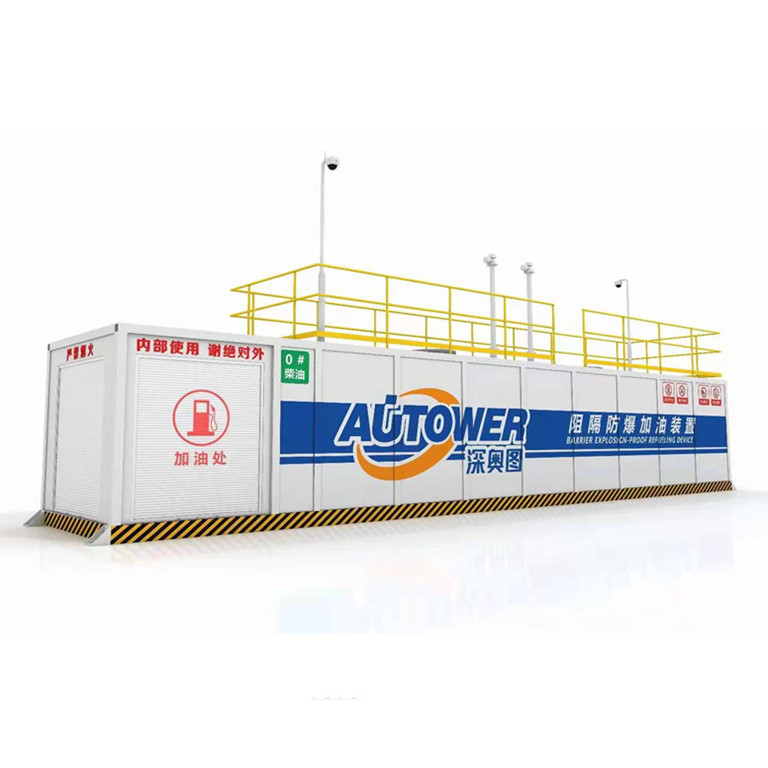 Portable Gasoline lpg stations And Diesel gas Portable Filling Station With Dispensers Fuel Pump Machine