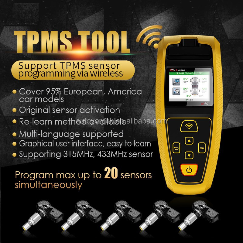 Built-in TPMS Tire Pressure System Universal TPMS Sensors Programmable Sensor 315Mhz 433.92Mhz