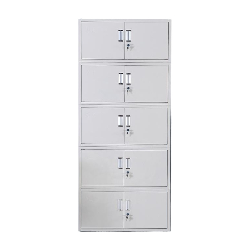 Adjustable Shelf Lockable Metal Storage Cabinet Great Steel Locker for Home Office Garage Kitchen Pantry Office Laundry Room