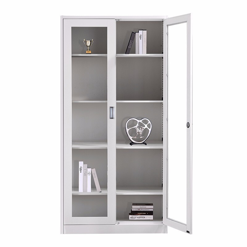 Adjustable Shelf Lockable Metal Storage Cabinet Great Steel Locker for Home Office Garage Kitchen Pantry Office Laundry Room