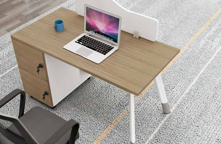 The Latest Design Shape 2 Office Workstations Metal Iron Modern Fiber Glass Office Furniture Work Station Desk Office Furniture