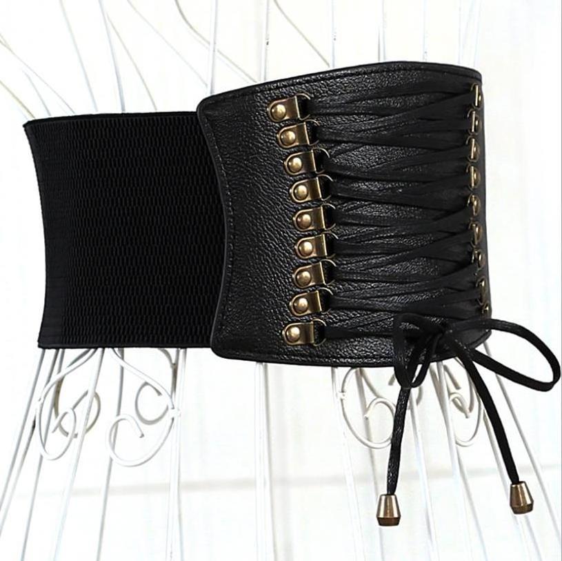 Punk Cool Wide Elastic Belt Corset women belt manufacturer