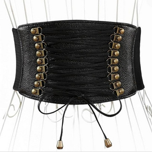 Punk Cool Wide Elastic Belt Corset women belt manufacturer