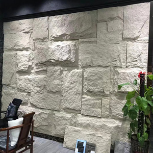 Polyurethane exterior wall faux stone panel brick siding cladding artificial stone molds for artificial stone