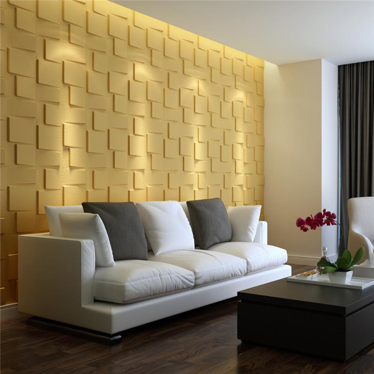 High Quality 3D Foam Wall Panel And 3D Panel Pvc Wall Indoor Decorative Materials