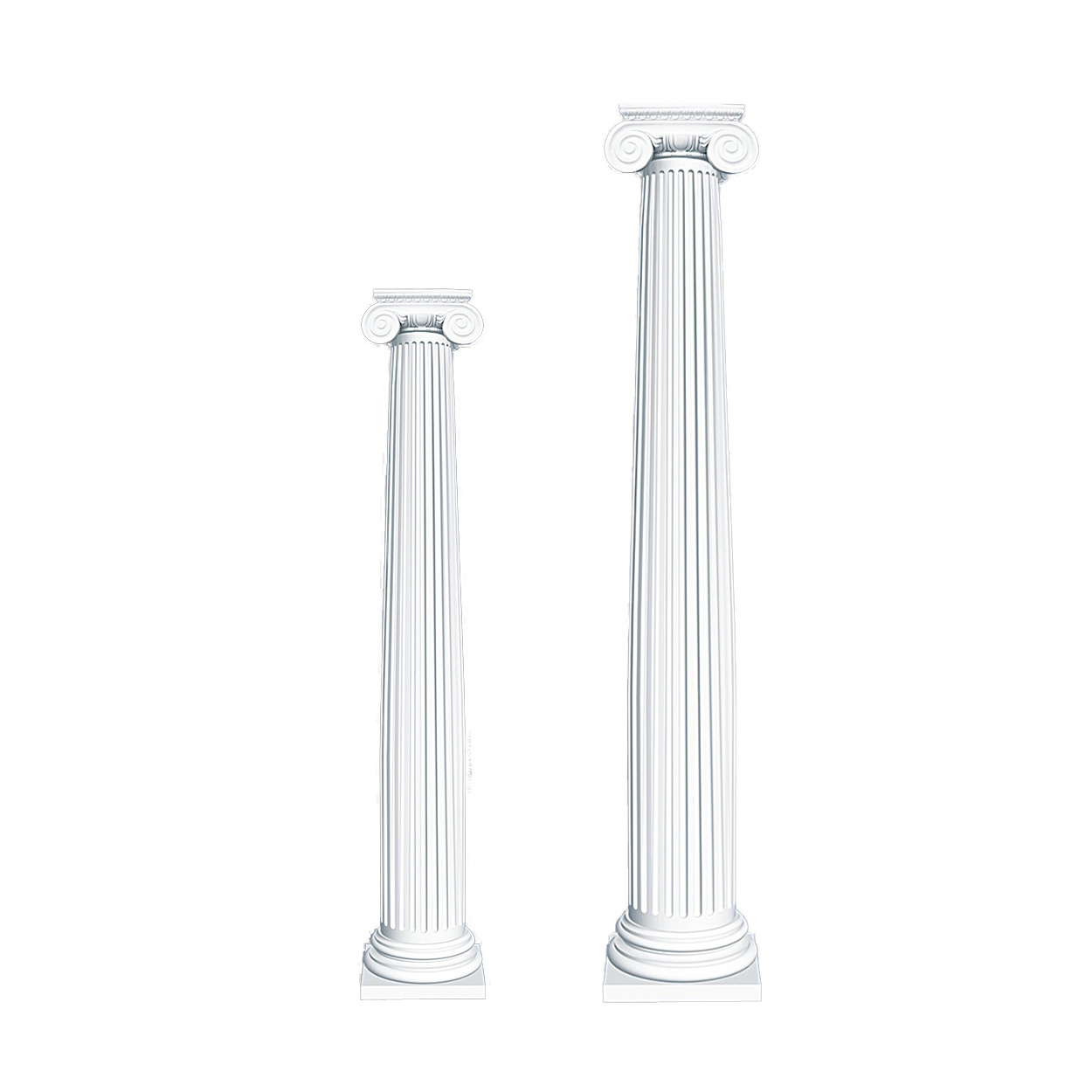 2023 Polyurethane pillar moulding design decorative roman columns